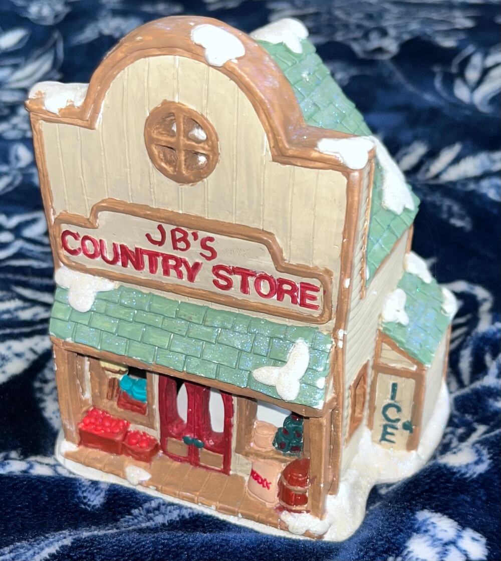 Vintage California Creations Hand Painted Country Store